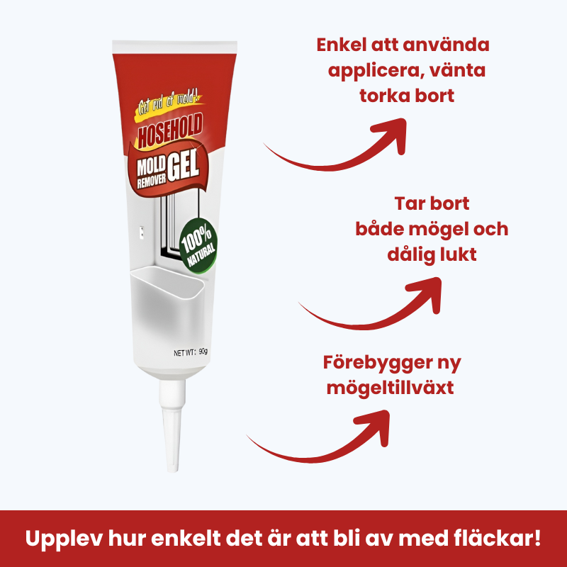 Bli av med smuts & mögel & fläckar direkt!