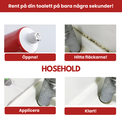 Bli av med smuts & mögel & fläckar direkt!